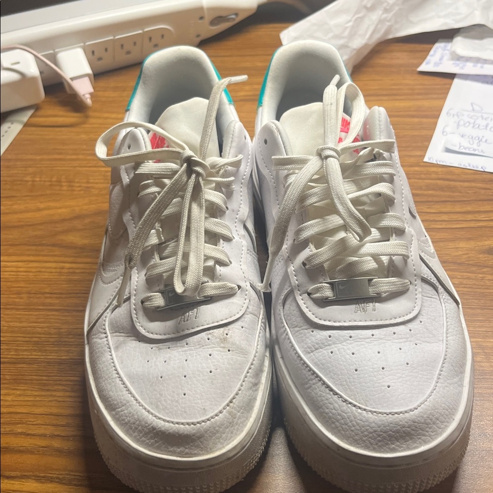 Nike Air Force 1 Low PLT.AF.ORM Woman's size 10 mens 8.5 White Shoes DX3730 300
